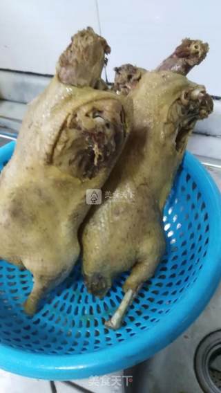 飘浮的油酥鸭的做法步骤：4