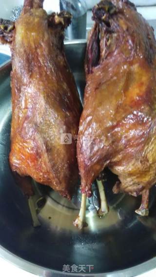 飘浮的油酥鸭的做法步骤：8