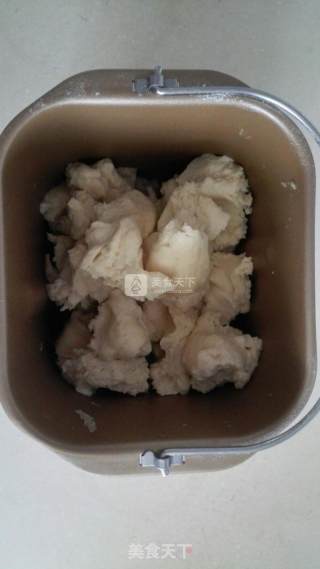 中种椰蓉土司面包的做法步骤：2
