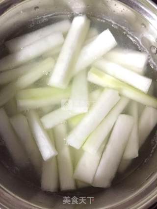 自制糖冬瓜的做法步骤：3