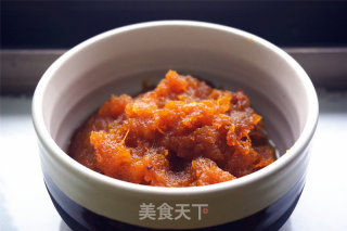 南瓜馅挤挤面包的做法步骤：3