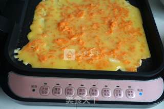 胡萝卜鸡蛋饼的做法步骤：7
