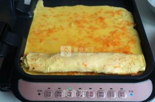 胡萝卜鸡蛋饼的做法步骤：11