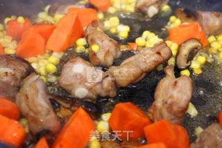 香菇排骨糯米饭的做法步骤：6
