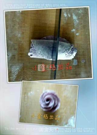 玫瑰花花卷的做法步骤：7