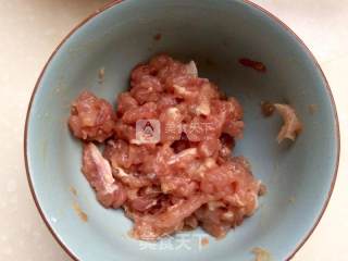 鲜香肉末炒粒粒的做法步骤：3