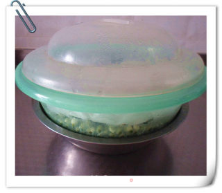 绿豆芽炒韭菜（自己发绿豆芽）的做法步骤：3