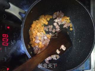 香肠蛋炒饭的做法步骤：6