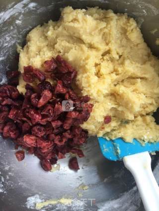 蔓越梅饼干????的做法步骤：8