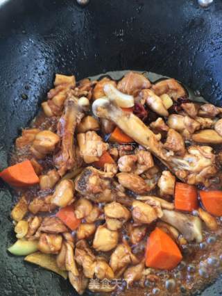 鸡腿随意炖的做法步骤：5