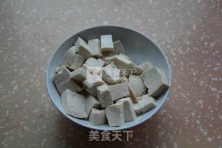 豆腐炒秋葵的做法步骤：2