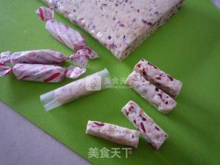 蔓越莓牛轧糖的做法步骤：8