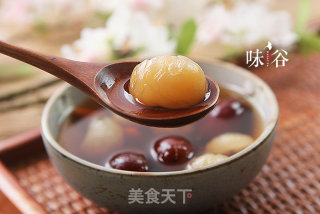 红枣桂圆枸杞红糖水的做法步骤：6