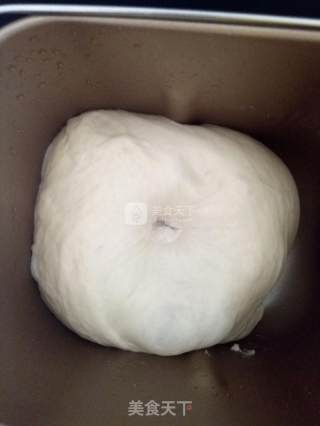 汤种椰蓉豆沙软面包的做法步骤：4