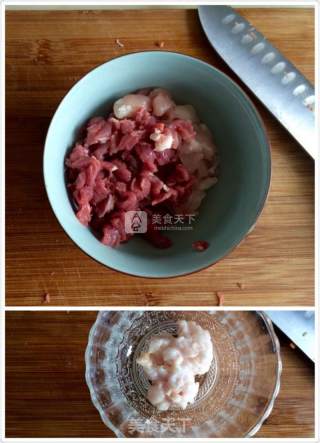 蚝香三鲜炖豆腐的做法步骤：2