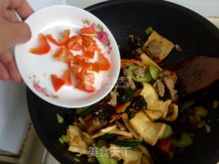 家常美味千页豆腐的做法步骤：22
