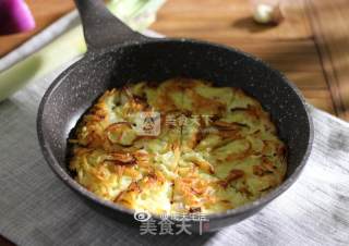 香煎土豆饼 土豆丝饼 营养早餐 炸薯饼的做法步骤：10