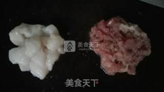 青椒肉末炒豆腐干的做法步骤：3