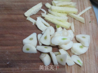 扁豆干五花肉的做法步骤：4