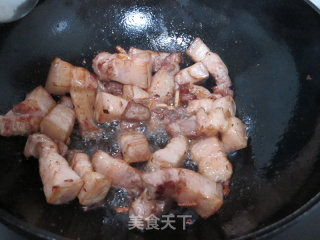 扁豆干五花肉的做法步骤：9