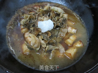 扁豆干五花肉的做法步骤：13