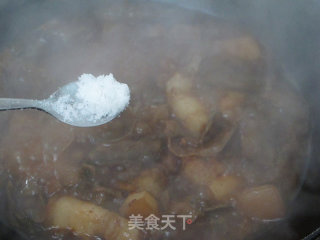 扁豆干五花肉的做法步骤：14