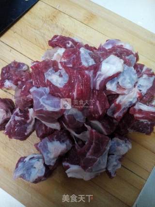 茄汁黄豆炖牛肉的做法步骤：1
