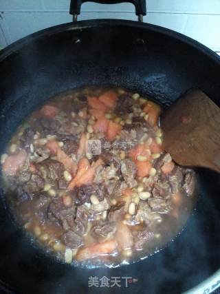 茄汁黄豆炖牛肉的做法步骤：10