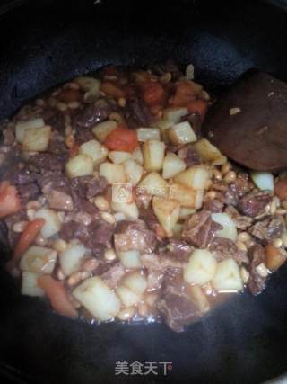 茄汁黄豆炖牛肉的做法步骤：11