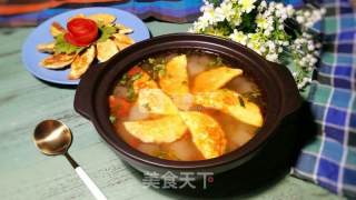 冬瓜番茄蛋饺汤的做法步骤：21