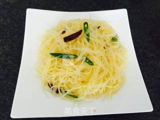 酸辣土豆丝的做法步骤：7