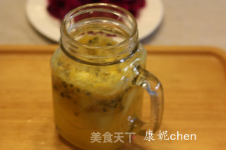 奇亚籽菠萝饮的做法步骤：3