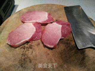 开心果姐姐玉米肽粉生煎土猪肉的做法步骤：1