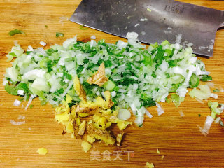 猪肉大葱馅饼的做法步骤：5