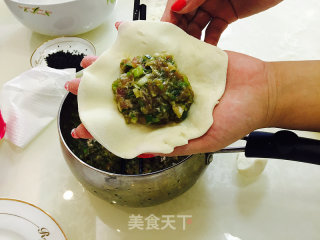 猪肉大葱馅饼的做法步骤：9