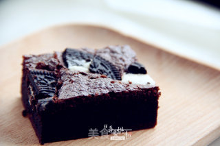黑色经典—奥利奥布朗尼的做法步骤：10