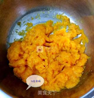 麻香南瓜饼的做法步骤：1