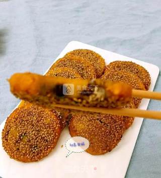 麻香南瓜饼的做法步骤：13