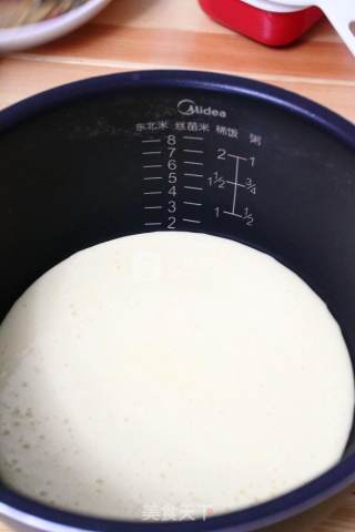 电饭煲版海棉蛋糕的做法步骤：6
