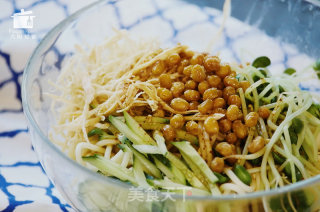 鸡丝凉面—九阳知食的做法步骤：7