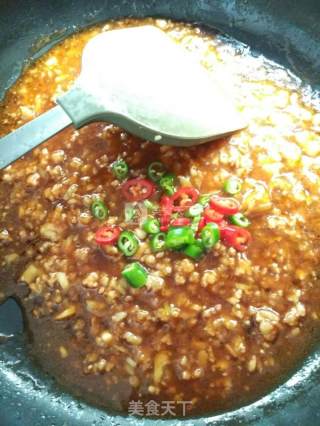 酱香肉末蒸茄子的做法步骤：5