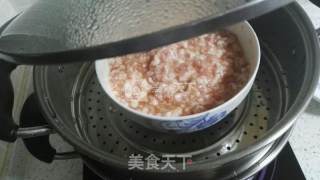 鸡蛋蒸肉的做法步骤：5
