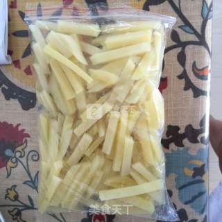 自制薯条的做法步骤：5
