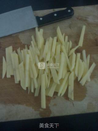 薯条的做法步骤：4