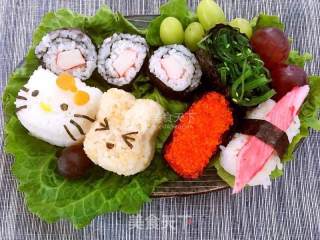 日式Q萌饭团的制作方法的做法步骤：3