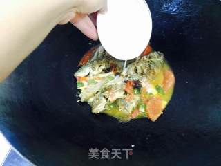 番茄辣椒焖鱼的做法步骤：6