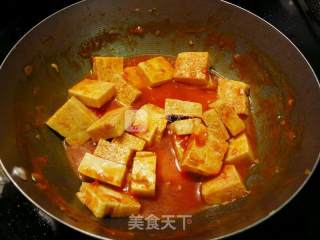 茄汁鸡蛋老豆腐的做法步骤：3