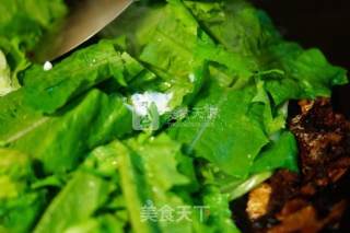 豆豉鲮鱼油麦菜的做法步骤：4