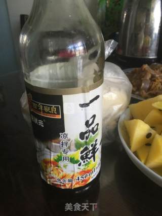 黄瓜拌凉皮的做法步骤：4