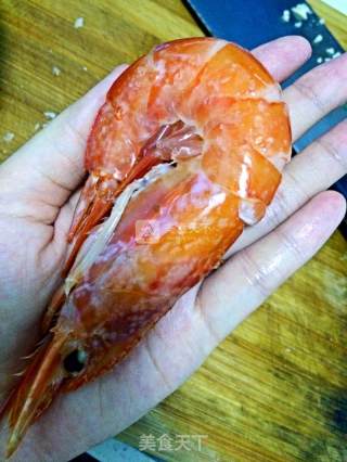 茄汁烧阿根廷红虾的做法步骤：1